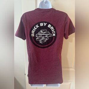 Burgundy Graphic Tee
